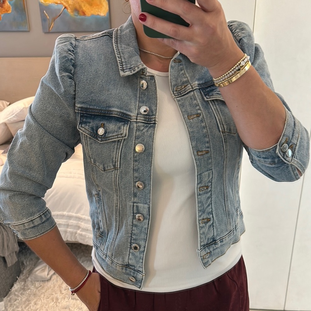 Retrofete Light Blue Denim Jean Jacket